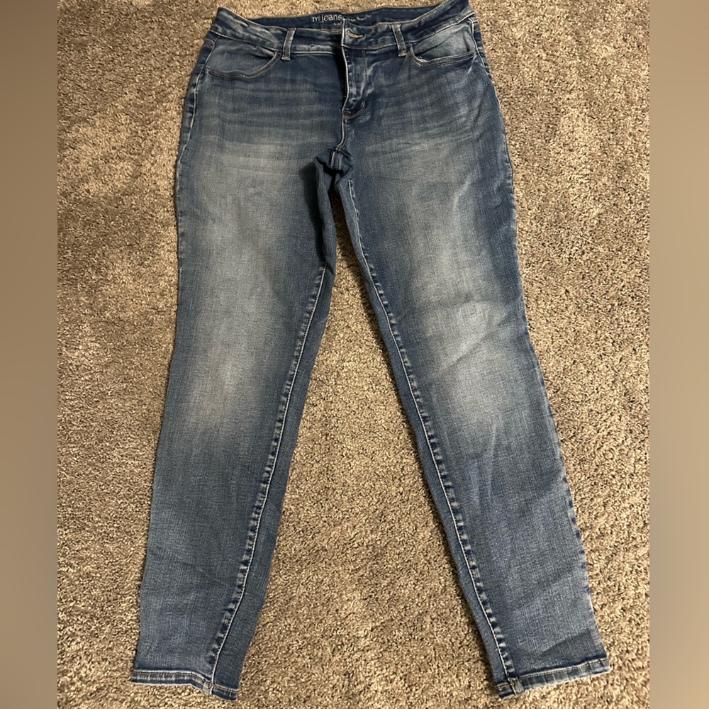 Maurice’s mid rise skinny jeans!